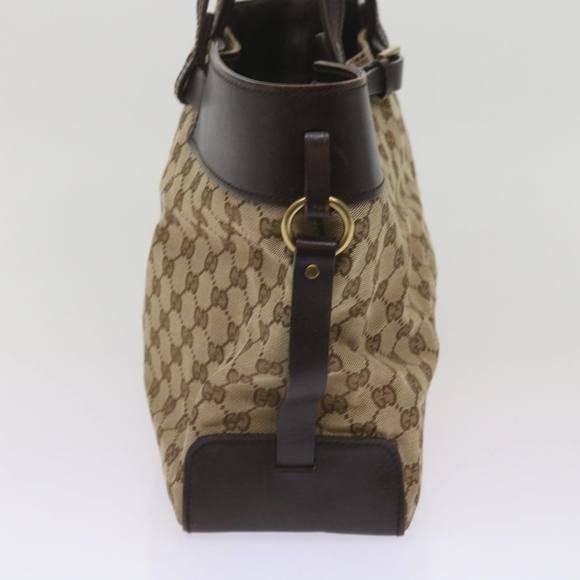 GUCCI GG Canvas Hand Bag Beige 106251 Auth ep3361 - Picture 3 of 16